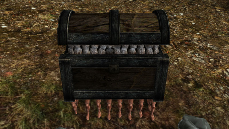 The Luggage from Discworld in Morrowind